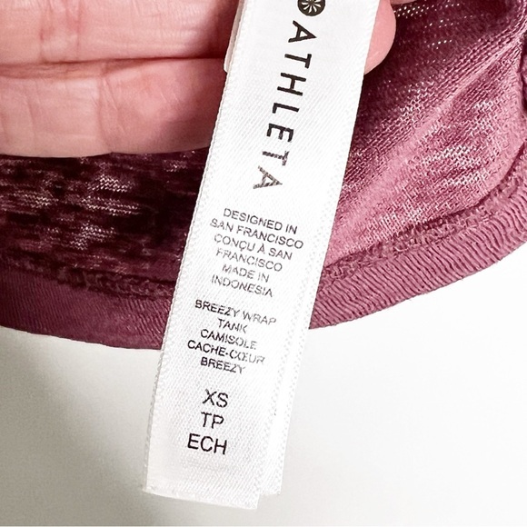 Athleta Breezy Wrap Top‎ - Picture 4 of 5
